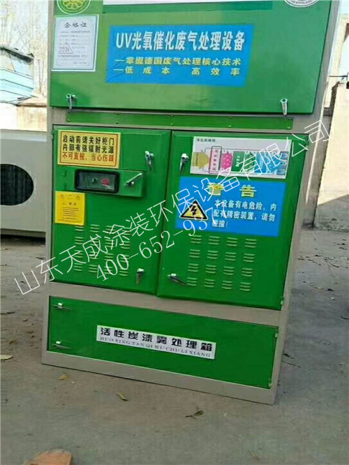 汽車烤漆房專用廢氣處理設備